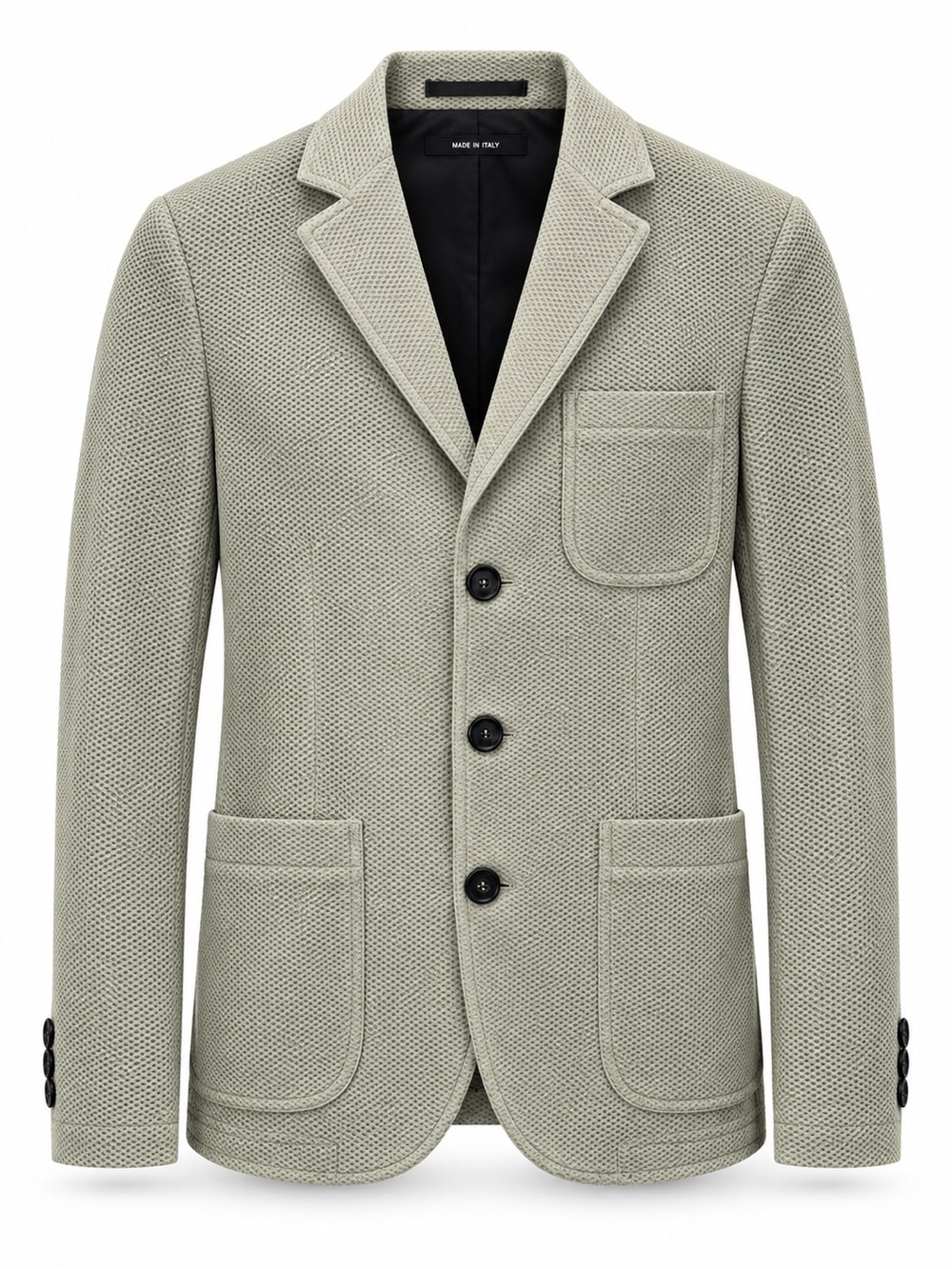 Giorgio Armani Seersucker Patch Pocket Blazer